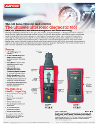 Thumbnail of document Data Sheet - ULD-420 Ultrasonic Leak Detector